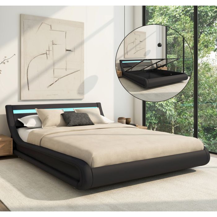 cama-de-matrimonio-con-canape-parisina-en-color-negro