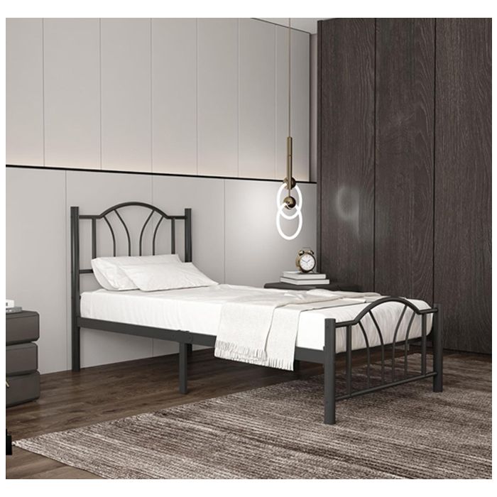 cama-individual-danae-estructura-metalica-negro