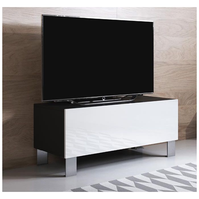 mueble-tv-luke-h1-100x30-pies-aluminio-negro-blanco_1