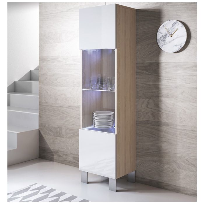 vitrina-luke-v6-patas_aluminio-sonoma-blanco