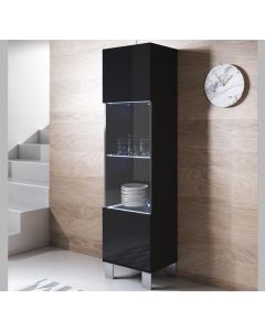vitrina-colgante-luke-v6-40x165cc-pies-aluminio-negro