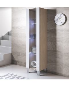 vitrina-luke-v5-patas_aluminio-sonoma-blanco